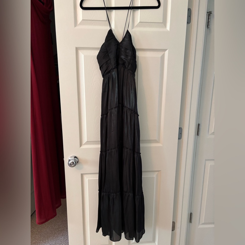 Elegant Black Maxi Dress NWT